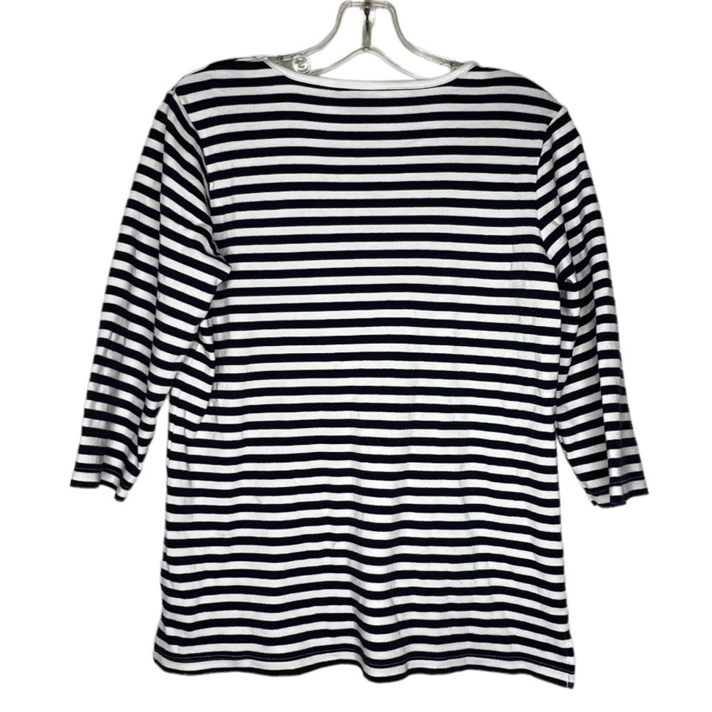 Quacker Factory Striped Top - Picture 4 of 7